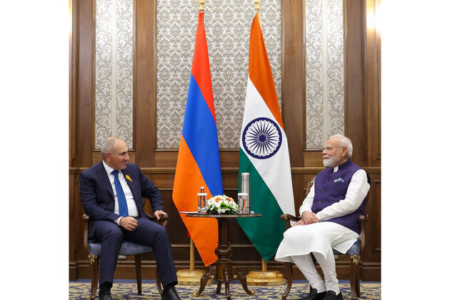 PM Modi backs 'dialogue & diplomacy' in West Asia during meeting with Armenian PM Pashinyan in Bishkek