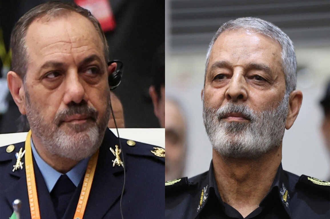 Iranian Defence Minister, Army's Chief of Staff killed in Israeli-US strikes