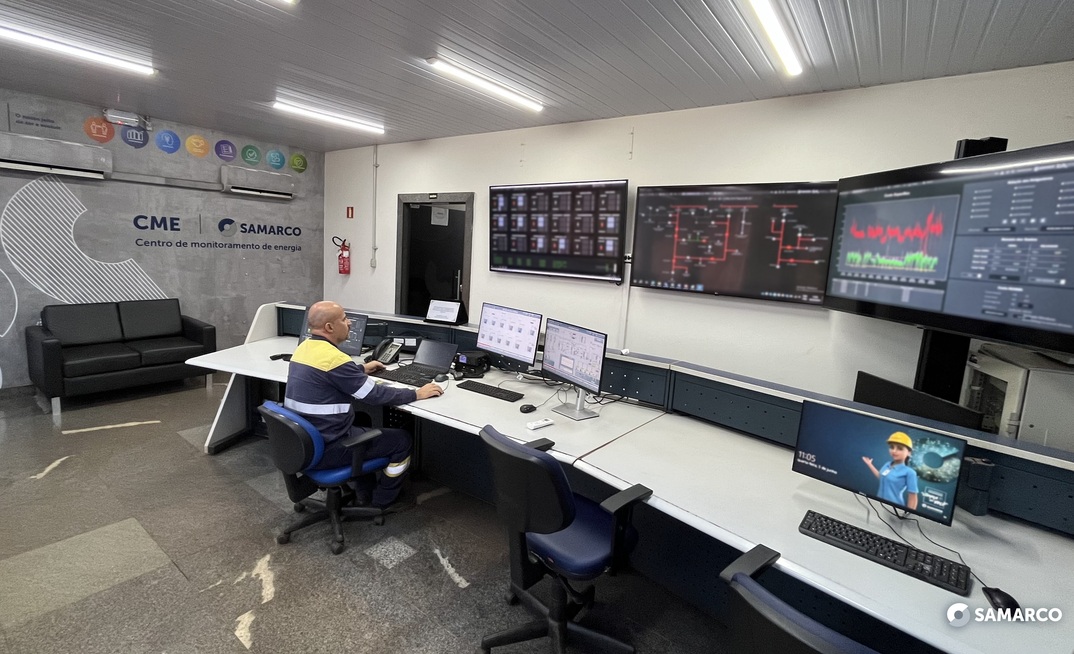 Monitoramento de energia da Samarco