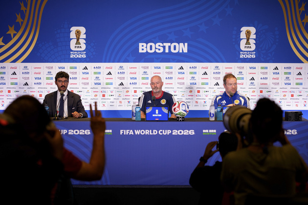 (SP)U.S.-BOSTON-FOOTBALL-FIFA WORLD CUP-PRESS CONFERENCE-SCOTLAND