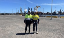 Squadron Energy’s Executive General Manager Operations, Stuart Davis, and Reganosa Chief Operating Officer, Miguel Ángel Florez. 