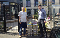 Travis Perkins puts the tea in TP with day centre donation