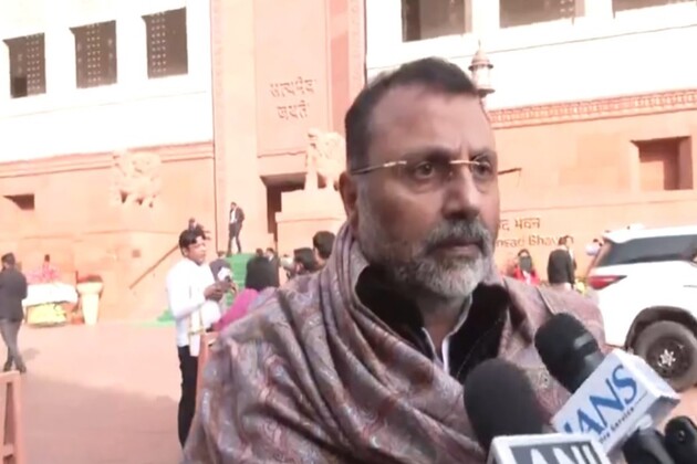 Nishikant Dubey accuses Rahul Gandhi of attempting to "divide India into pieces like Pakistan, Bangladesh"