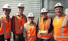 Victorian mines minister Jaclyn Symes (centre).