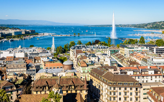 An aerial view of Geneva | Credit: iStock