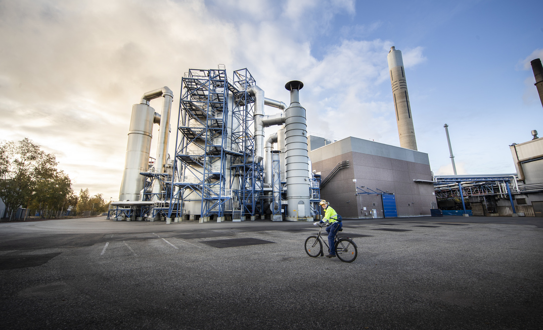 Boliden's Harjavalta sulphuric acid plant