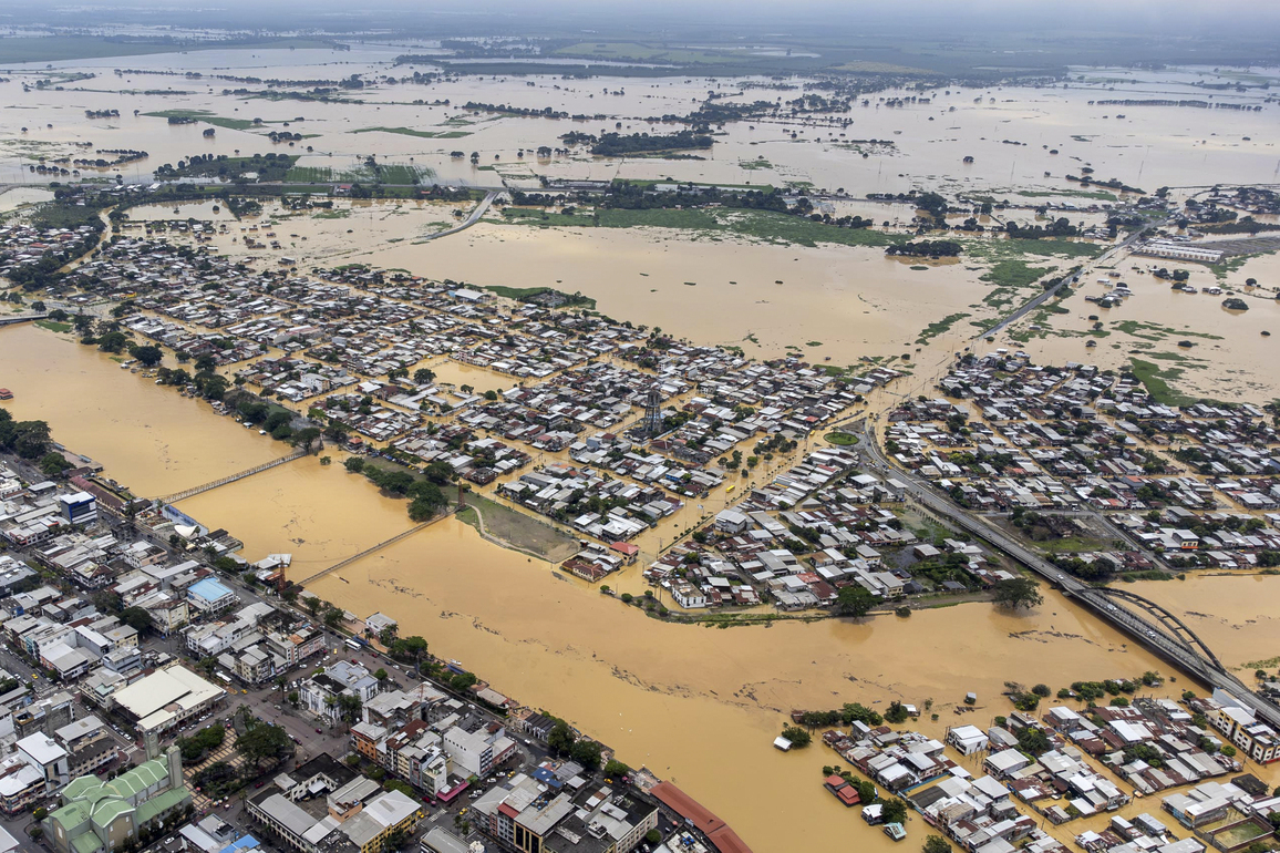 ECUADOR-LOS RIOS-RAINFALL-DAMAGE
