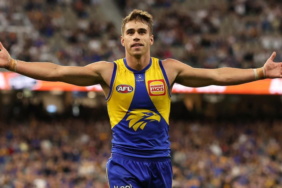 Paul Hasleby- Elijah Hewett shows there is light at end of West Coast Eagles tunnel