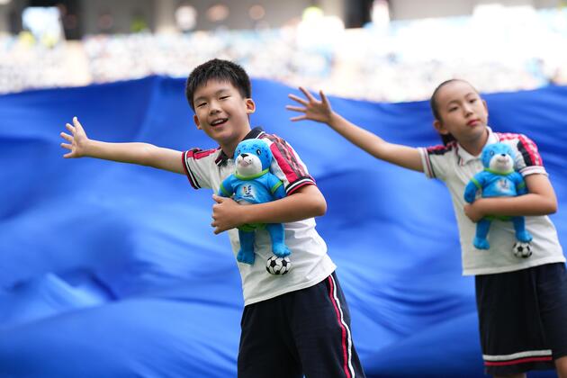 InPics|The 2025 FISU University World Cup Football opened in Dalian