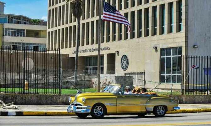 US shrinks its Cuba mission after mystery 'attacks' US shrinks its Cuba mission after mystery 'attacks'