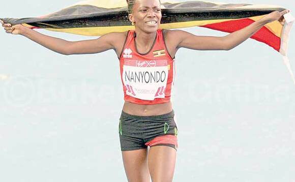 Nanyondo lwe yawangula omudaali gw'ekikomo mu mizannyo gya Commonwealth mu Glasgow ekya Scotland mu 2014. Nanyondo lwe yawangula omudaali gw'ekikomo mu mizannyo gya Commonwealth mu Glasgow ekya Scotland mu 2014.