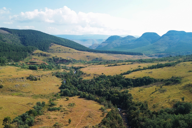 SOUTH AFRICA-MPUMALANGA-BLYDE RIVER CANYON NATURE RESERVE