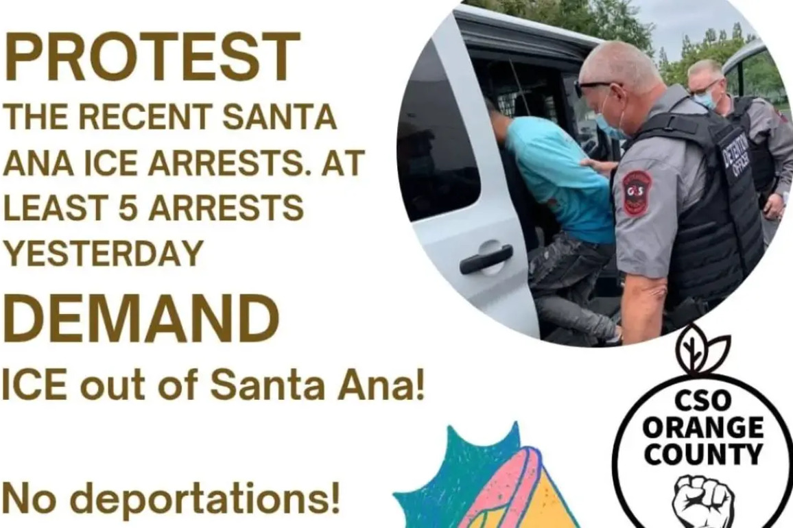 Santa Ana braces for a protest on May 30 after recent ICE arrests - New Santa Ana