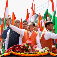Himachal Pradesh: JP Nadda attends Tiranga yatra in Solan; congratulates PM Modi, armed forces for Op Sindoor