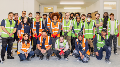 Jewson Partnership Solutions and YouthBuild complete seventh community project