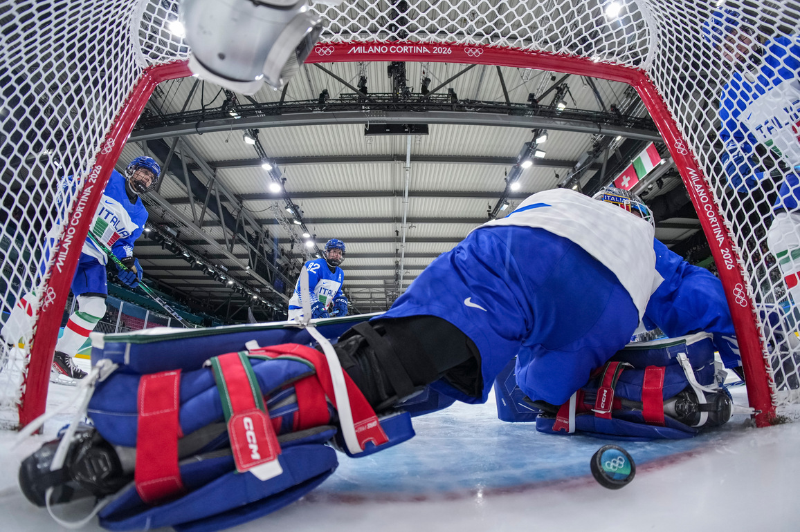 (MICO2026)ITALY-MILAN-OLYMPIC WINTER GAMES-ICE HOCKEY-WOMEN-QUARTERFINALS-USA VS ITA