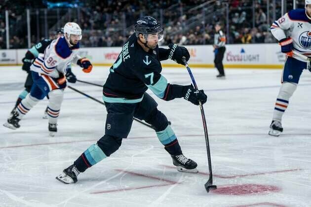 Ex-Oiler Jordan Eberle scores twice in Kraken victory