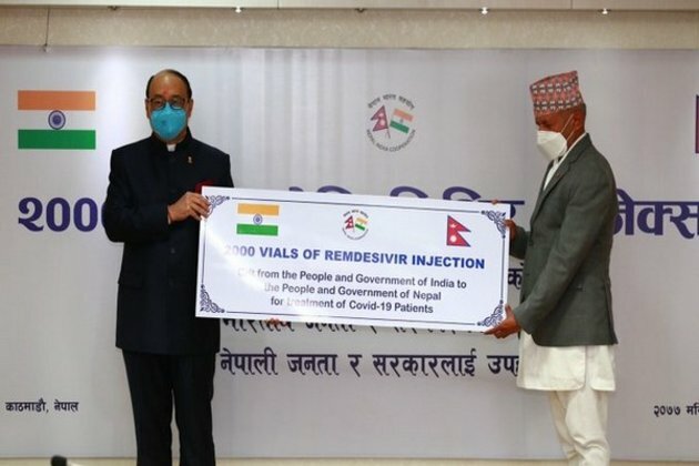 India gifts 2,000 vials of Remdesivir to Nepal