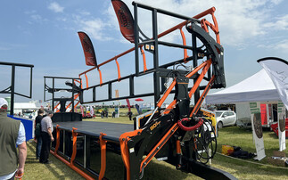 Cereals 2025: Grizzly shows its Isobus bale trailer
