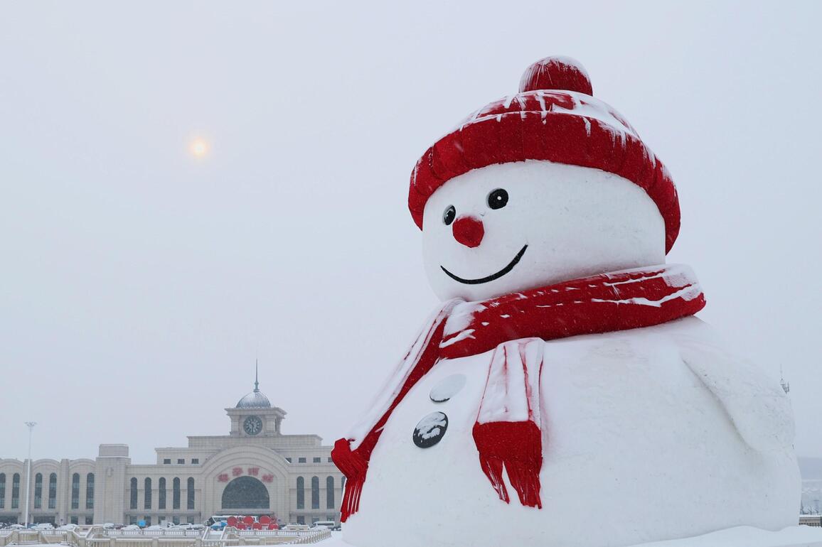 #CHINA-HEILONGJIANG-TOURISM-GIANT SNOWMEN (CN)