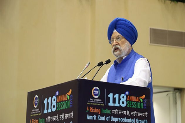 India is keen to increase its manufacturing share in GDP from 17 pc to 25 pc: Union Minister Hardeep Puri