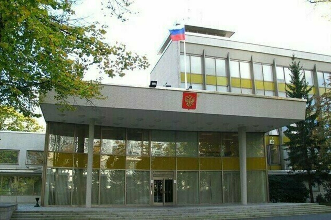 Drone targets Russian Embassy in NATO country