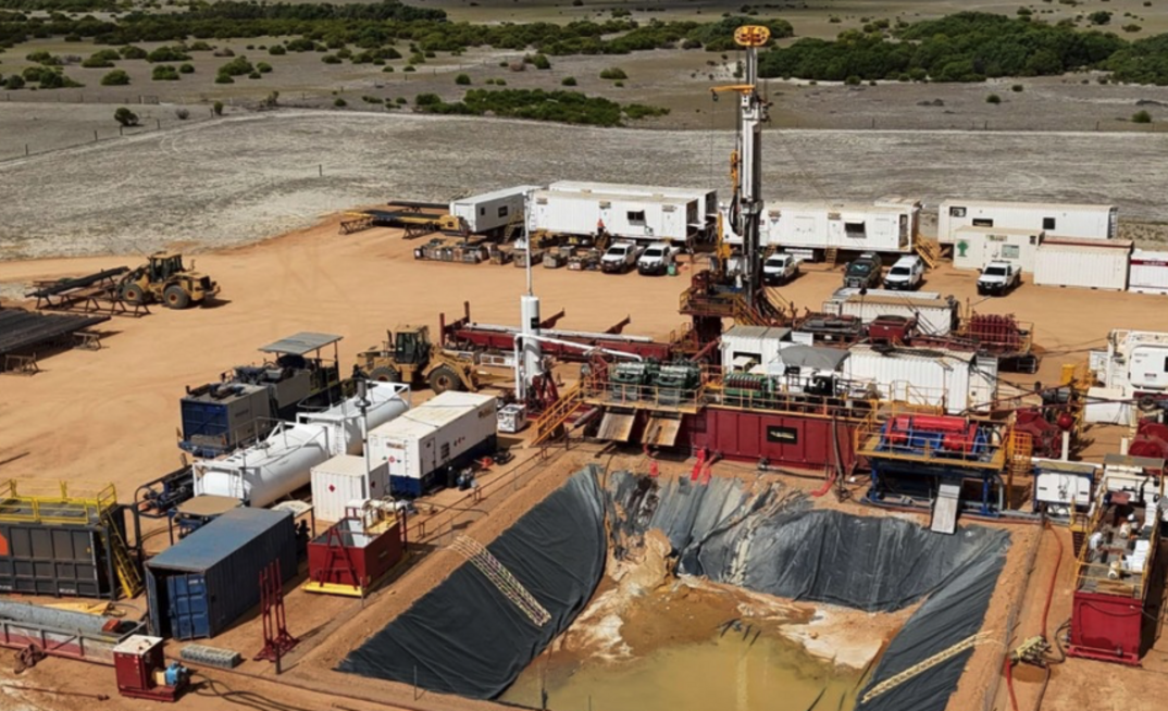 he Becos-1 well has been spudded in the Perth Basin.