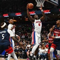 Jalen Duren exits early as Pistons dominate Wizards again