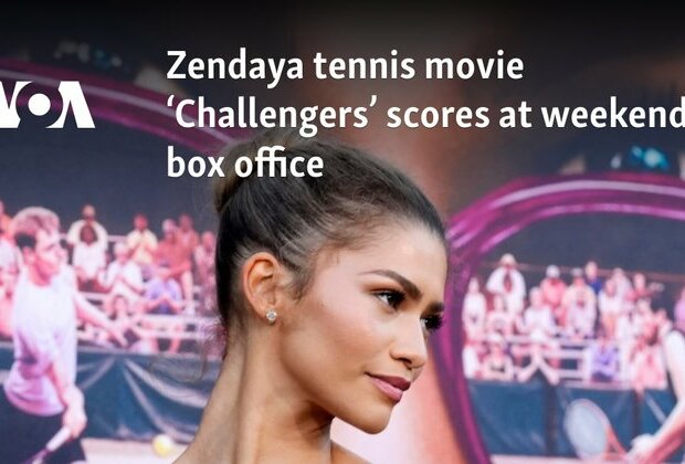 Zendaya tennis movie Challengers scores at weekend box office