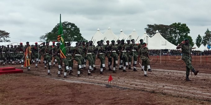  arch past under way during the 39th areheita anniversary celebrations 