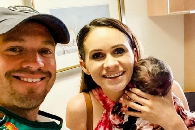AB De Villiers, wife Danielle blessed with 'beautiful baby girl'