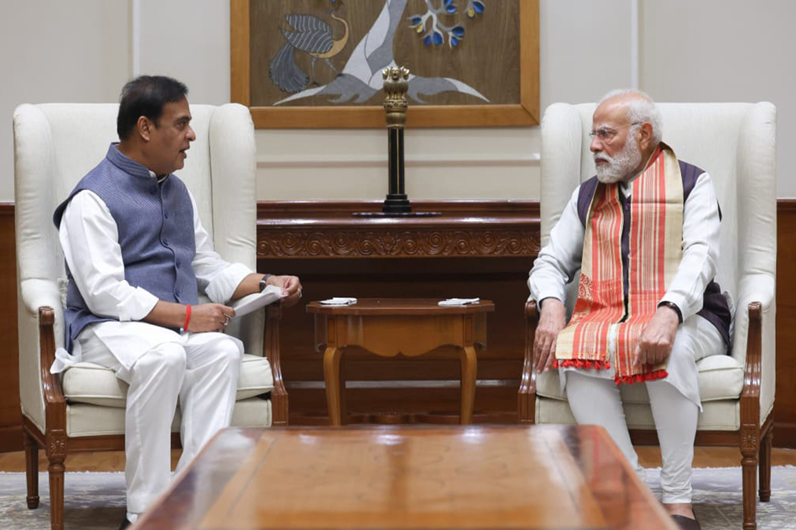 Assam CM meets PM Modi, invites him to inaugurate Guwahati airport terminal and lay foundation stone for Rs 10,601-crore Namrup fertiliser plant