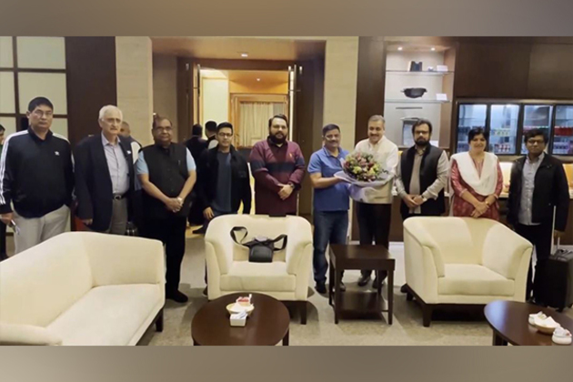All-party delegation led by JD(U) MP Sanjay Kumar Jha arrives in Singapore