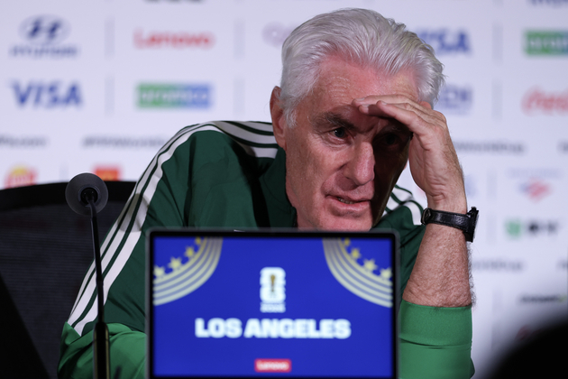(SP)U.S.-LOS ANGELES-FOOTBALL-FIFA WORLD CUP-PRESS CONFERENCE-SOUTH AFRICA