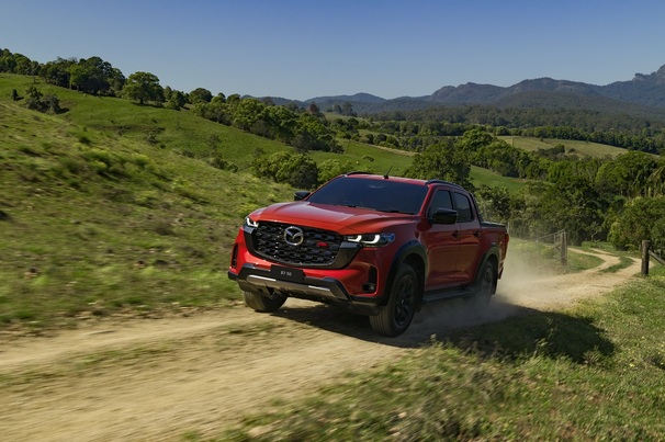 Mazda's 2025 BT-50 ute includes new styling and upgrades to the interior and safety features. 