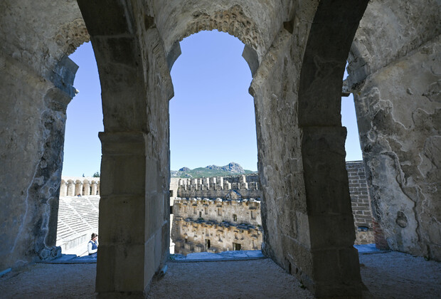 TRKIYE-ANTALYA-ASPENDOS-THEATER