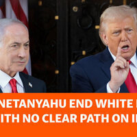 Trump, Netanyahu End White House Talks With No Clear Path On Iran