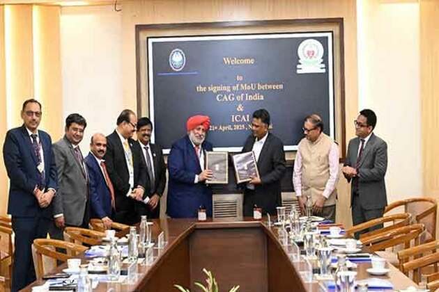 CAG and ICAI sign MoU for capacity building programmes