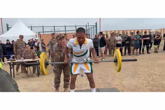 Indian Army dominates cross fitness event at Khaan Quest 2025