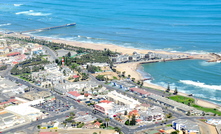 The nearby city of Swakopmund. By Olga Ernst - Own work, CC BY-SA 4.0, https://commons.wikimedia.org/w/index.php?curid=81384369