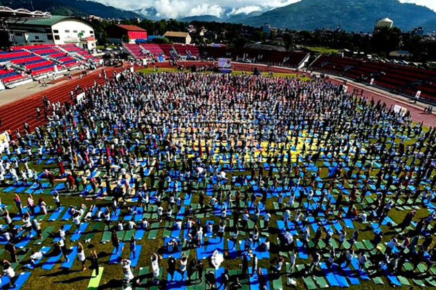 Indian Embassy in Nepal organises series of events to mark 11th International Day of Yoga
