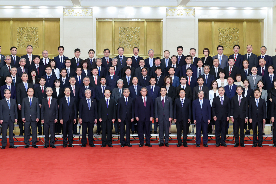 CHINA-BEIJING-LI QIANG-JAPANESE DELEGATION-MEETING (CN)
