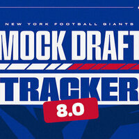 Mock Draft Tracker 8.0: Latest picks for Giants