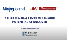Azure Minerals eyes multi-mine potential at Andover