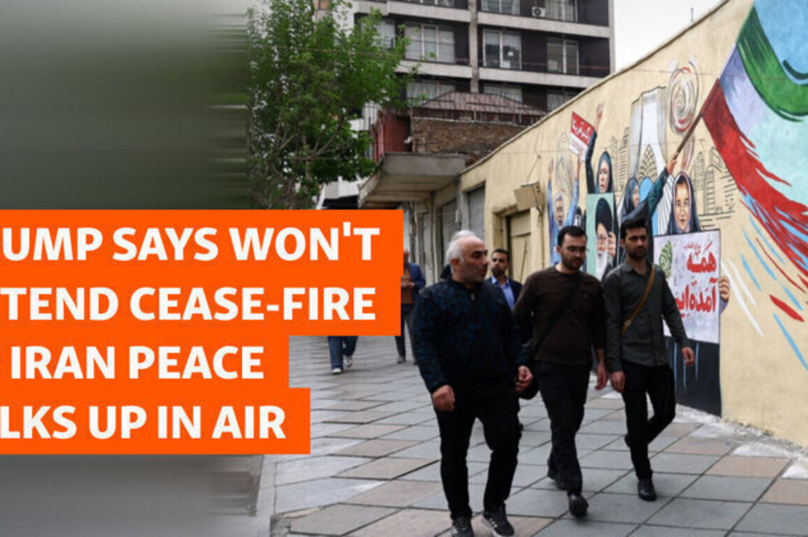 Trump Says He Won't Extend Cease-Fire As Iran Peace Talks Up In Air