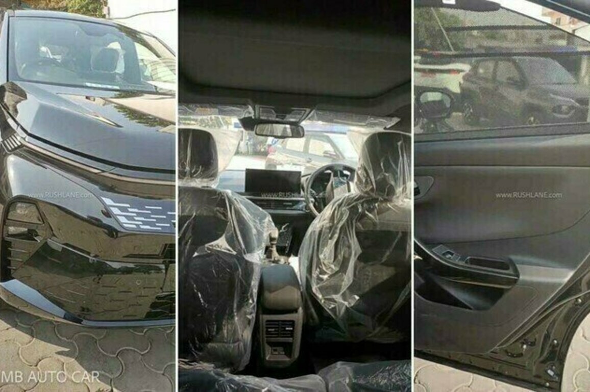 Tata Curvv Dark Edition Spotted At Showroom  Walkaround