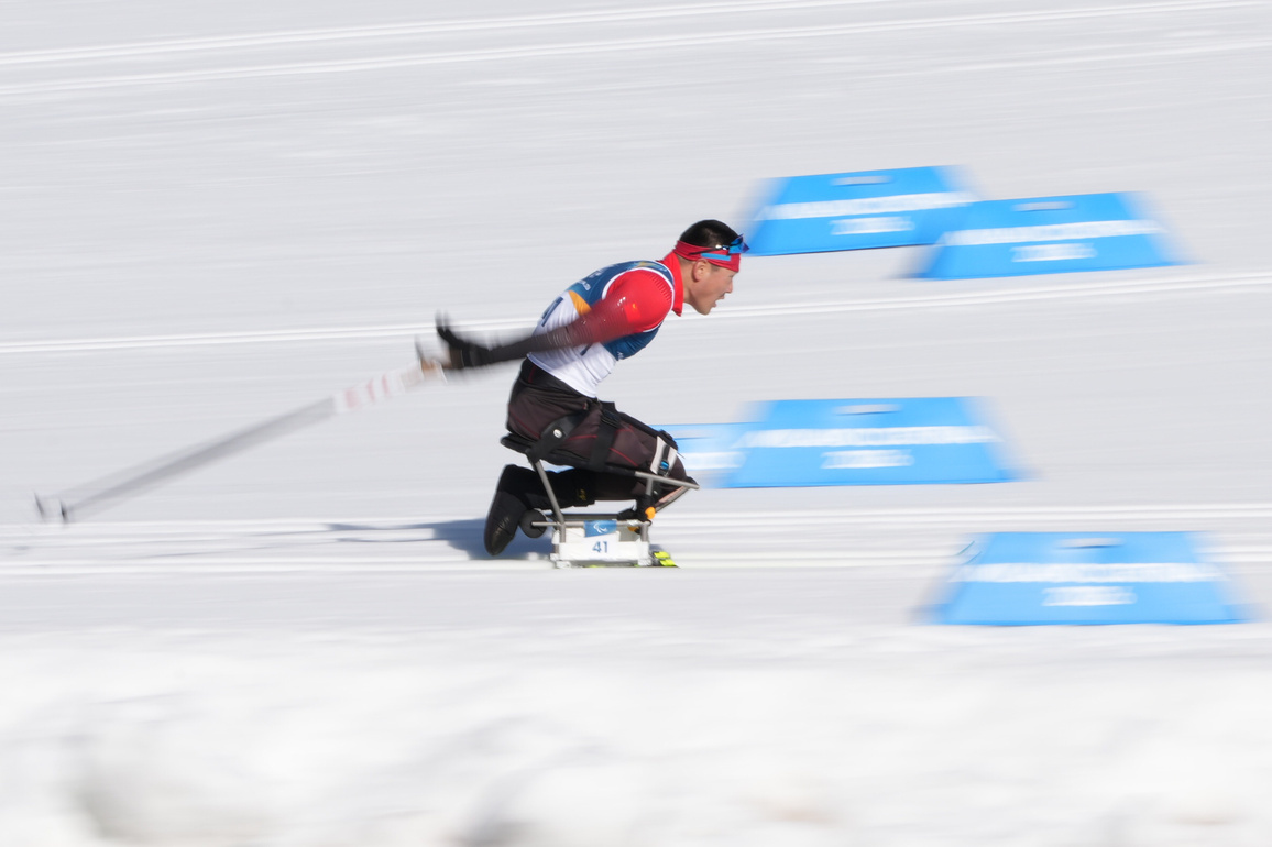 (SP)ITALY-TESERO-PARALYMPIC WINTER GAMES-PARA BIATHLON-MEN'S SPRINT SITTING