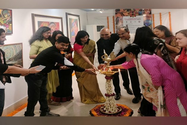 International exhibition highlighting spiritual aspects of visual art opens at IGNCA
