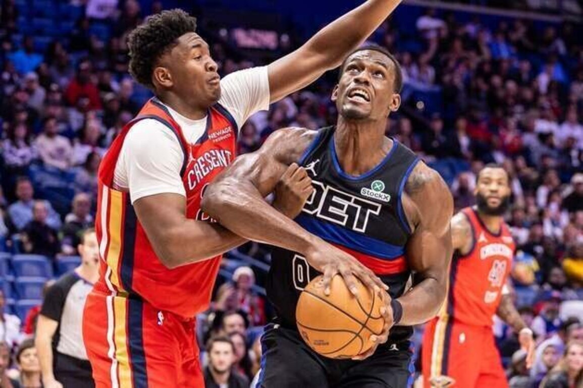 Jalen Duren helps Pistons extend hot streak at Pelicans' expense