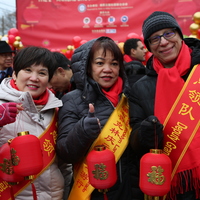 (Int'l Exchange)U.S.-NEW YORK-LANTERN FESTIVAL PARADE